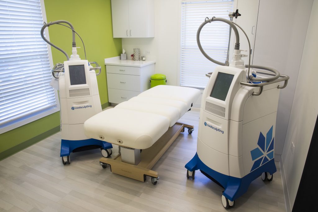 Procedure Room with Two CoolSculpting Machines
