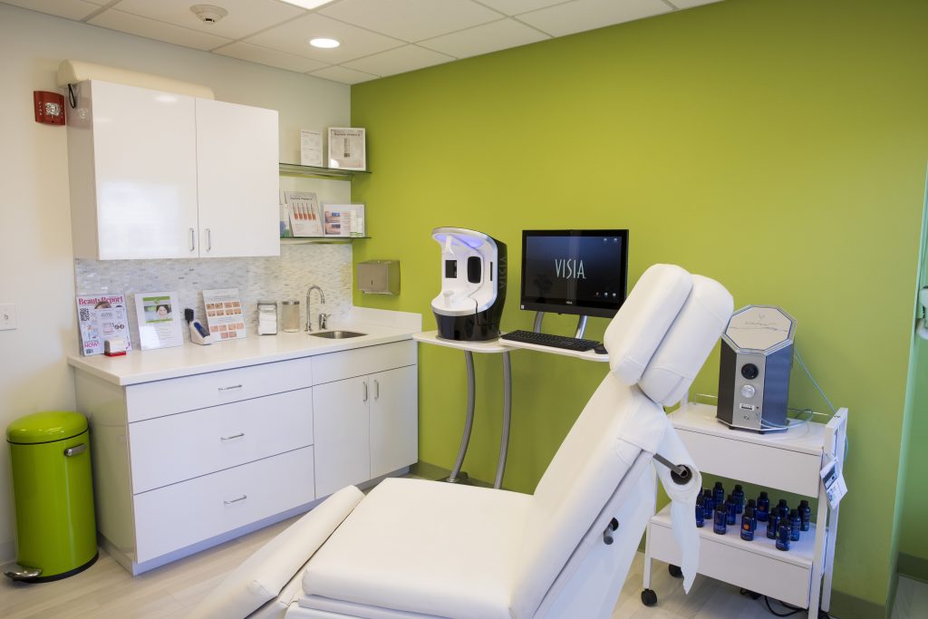 Procedure Room with Chair and Cabinets