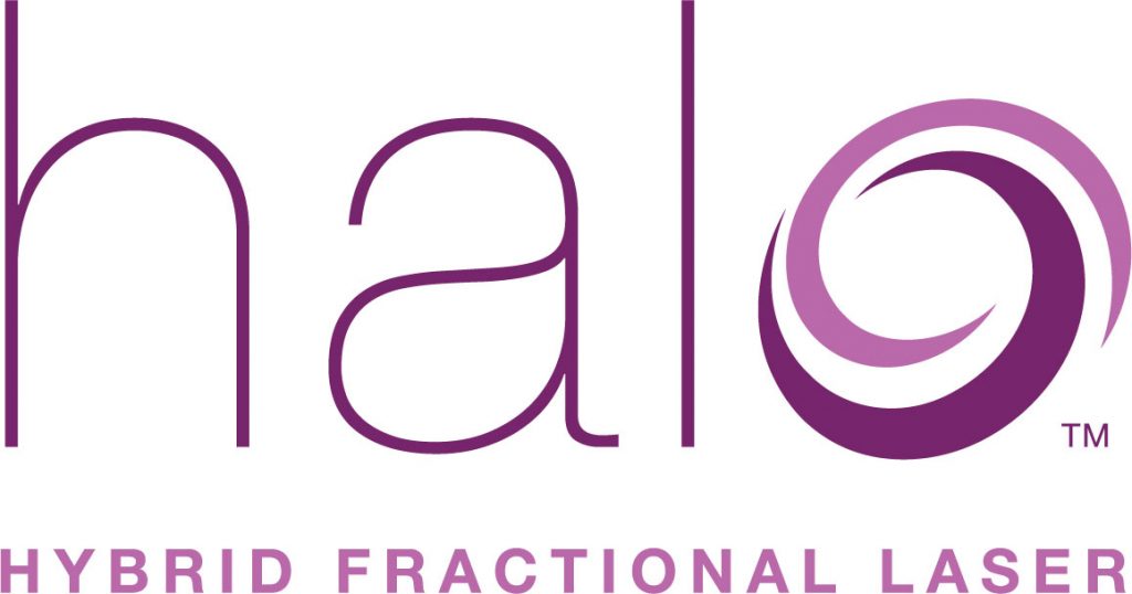 Halo - hybrid fractional laser logo