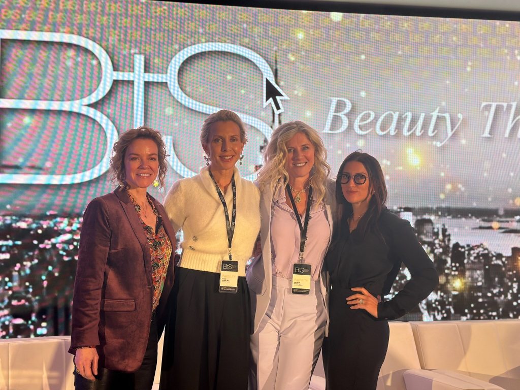 Dr. Renee Burke with fellow female plastic surgeons at the Beauty Through Science conference